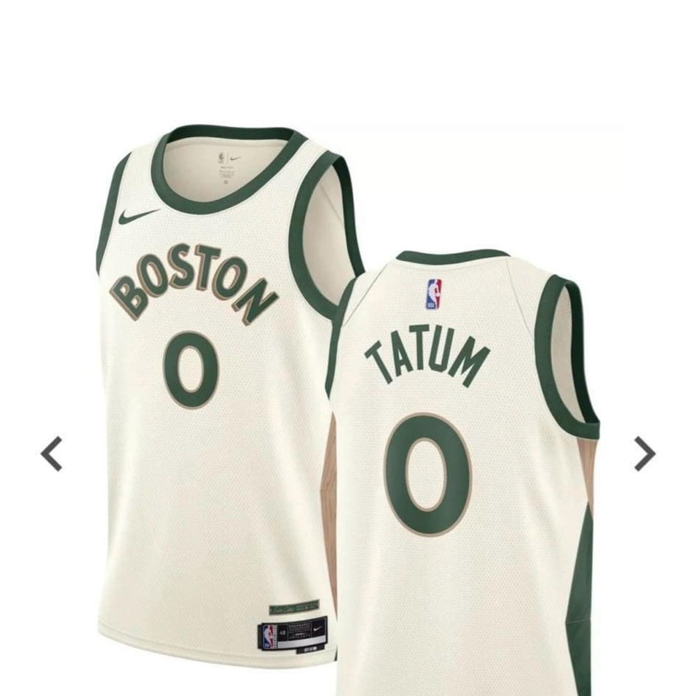 Nike Men's 2023-24 City Edition Boston Celtics Jayson Tatum #0 Swingman Jersey